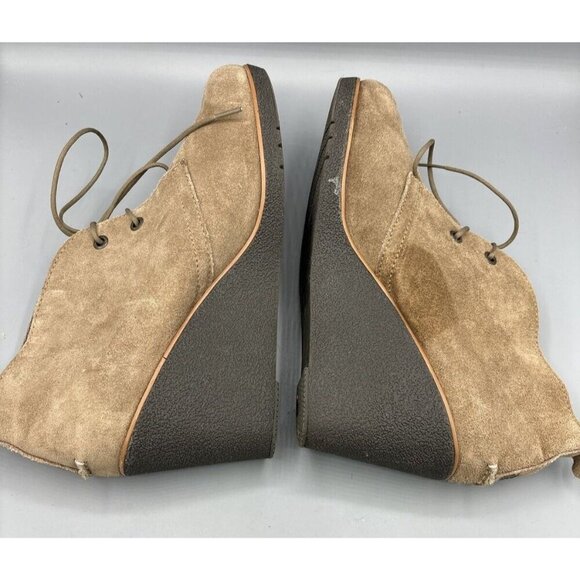 Sperry Harlow Suede Leather Chukka Wedge‎ Ankle Boots Womens 11 M - Picture 5 of 8